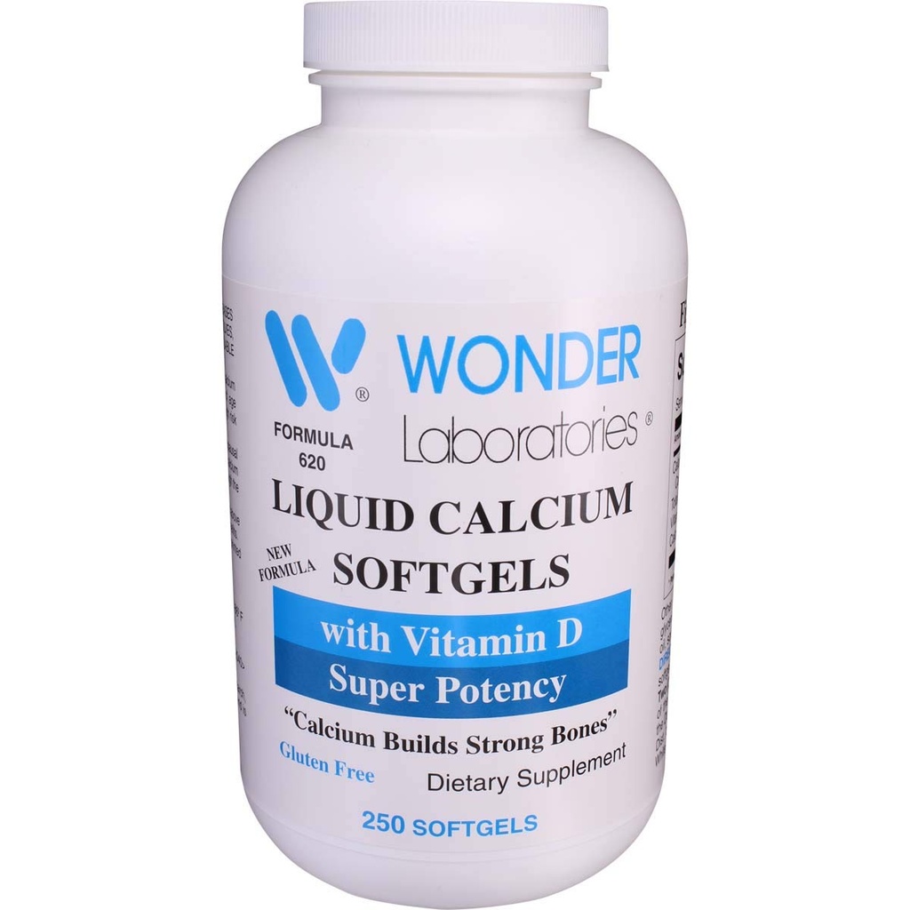 Wonder Laboratories Υγρό ασβέστιο Softgels 