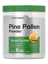 Horbäach Pine Pollen Powder 5000 mg | 6 oz | Cracked Cell Wall | Vegan, Non-GMO & Gluten Free