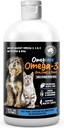 Omegease Fish Oil for Dogs & Cats - Finest for Pets Omega 3 for Cats & Dogs - Συμπλήρωμα για το δέρμα & το λίπος, φαγούρα, χύτευση, αρθρώσεις & ανοσοποιητικό υγεία - 100% Αμιγές Ωμέγα ιχθυέλαιο με EPA & DHA (16 oz)
