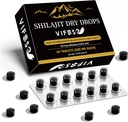 Shilajit Dry Drops, Shilajit συμπλήρωμα, 36000 Mg Organic Shilajit μέγιστη ισχύς, ενέργεια Booster, Gold Grade Nature Shilajit για την υποστήριξη της ενέργειας, 1 πακέτο των 60 κόμητες