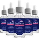EyeFortin - Υγρές σταγόνες EyeFortin (5 Pack, 10oz)