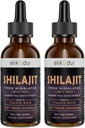 Shilajit Resin Organic Liquid Supplement, Shilajit Himalayan Organic, Shilajit Liquid Drop, Shilajit Drop Contain 85 Trace Minerals, Alternative to Resin & Capsules,120 ml