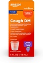   Basic Care 12 Hour Cough DM Syrup, Extended-Release Dextromethorphan, Grape Flavor Liquid Medicine, 5 fl oz (Pack of 1)