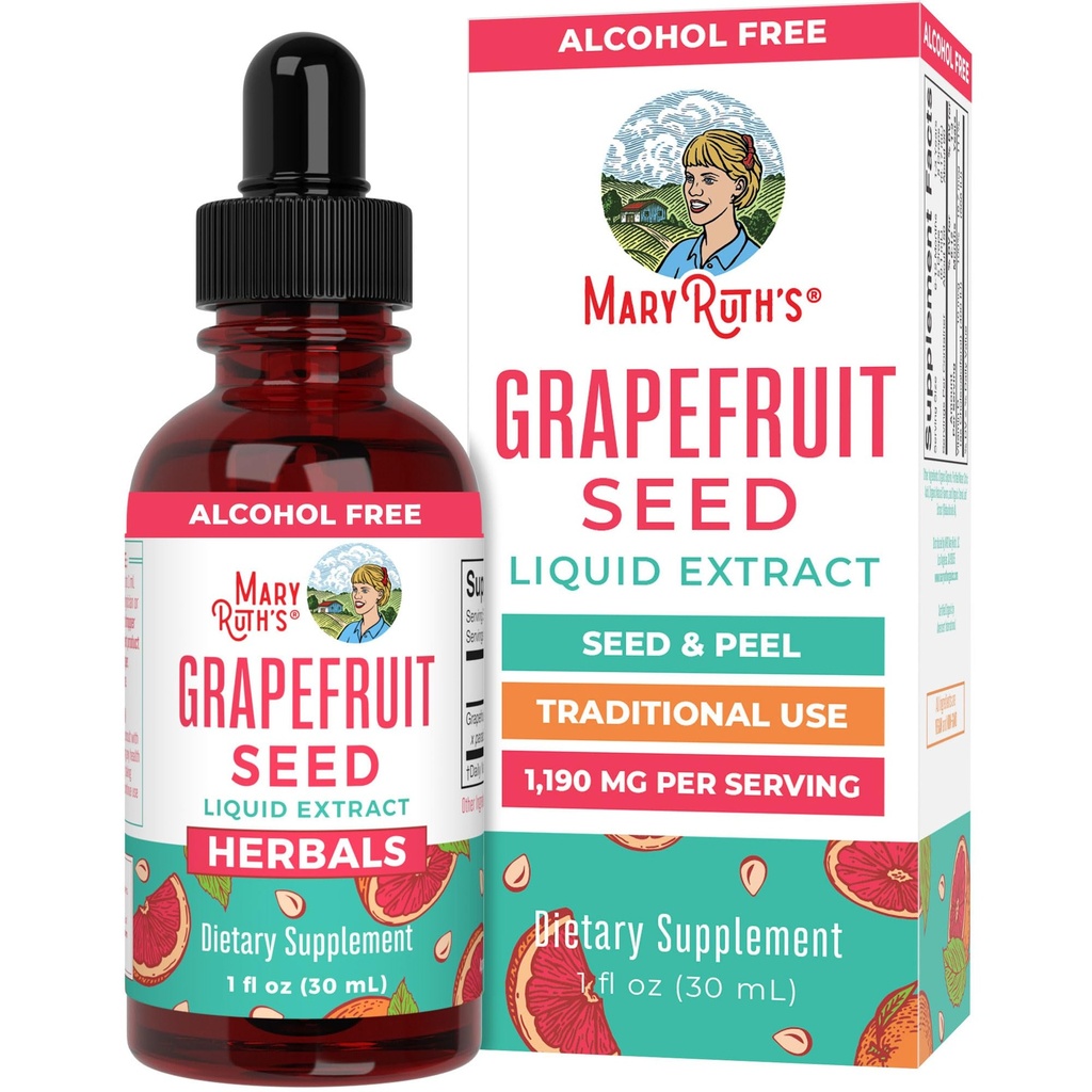MaryRuth Organics εκχύλισμα γκρέιπφρουτ Σπόροι γκρέιπφρουτ σταγόνες ελαίου σπόρων 