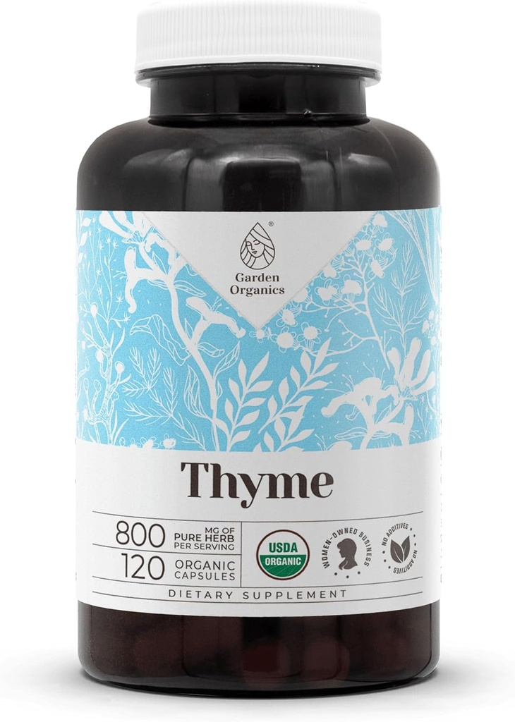 Θυμάρι USDA Organic 120 Κάψουλες 