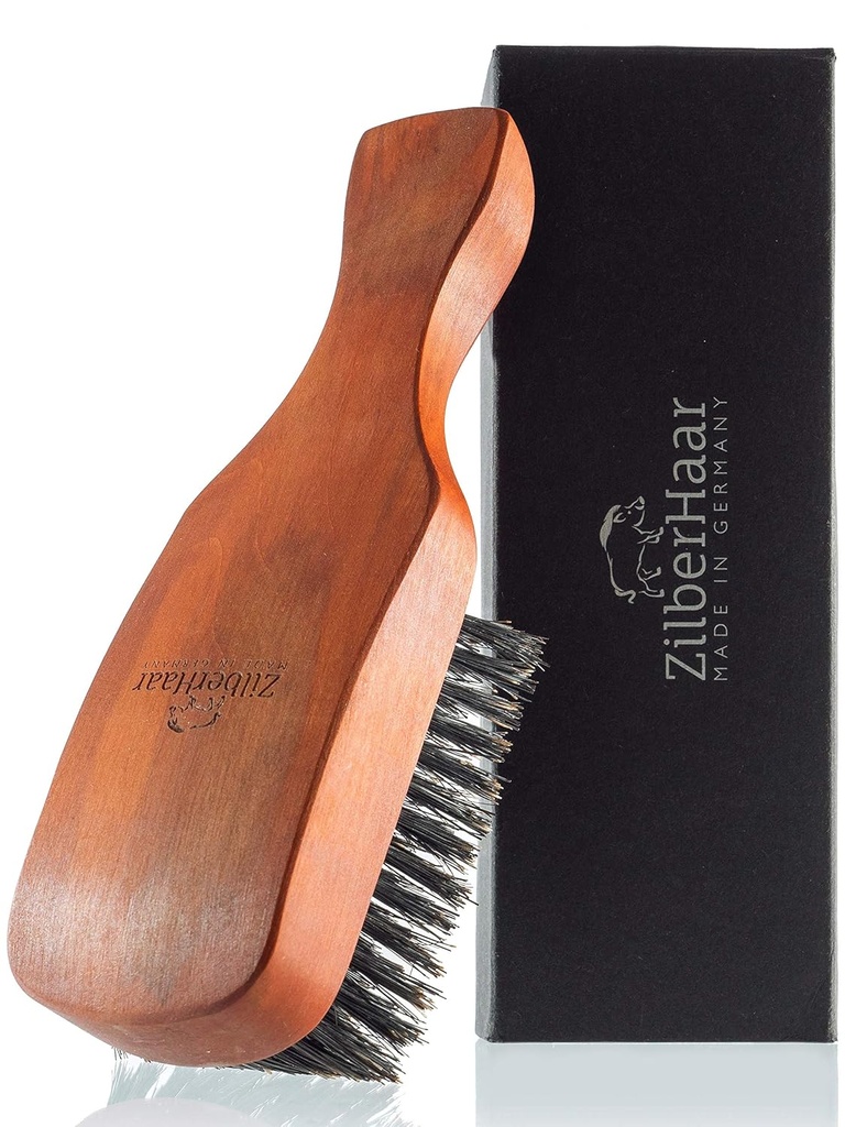 ZilberHaar Major Hair & Beard Bristles and Pearwood - Όλοι οι τύποι γεννήσεων και μαλλιών - Κατασκευάζονται στη Γερμανία