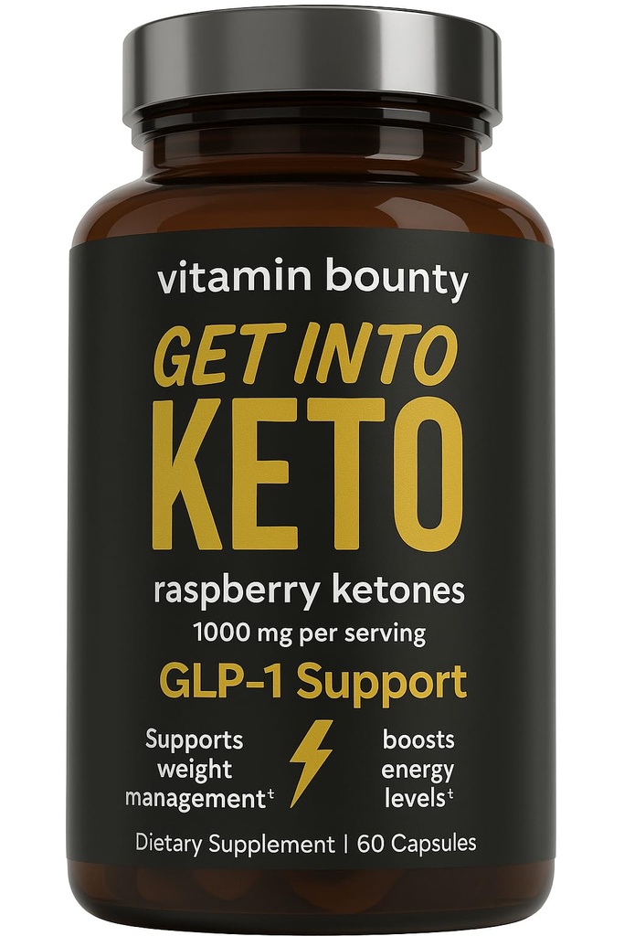 Βιταμίνη Bounty Premium Raspberry Ketones συμπλήρωμα - χάπια Keto για απώλεια βάρους - Προάγει την Κέτωση & Μεταβολισμός Υποστήριξη - Keto Diet Aid - Ενεργειακή ενίσχυση για γυναίκες & άνδρες - 60 κάψουλες