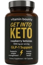 Βιταμίνη Bounty Premium Raspberry Ketones συμπλήρωμα - χάπια Keto για απώλεια βάρους - Προάγει την Κέτωση & Μεταβολισμός Υποστήριξη - Keto Diet Aid - Ενεργειακή ενίσχυση για γυναίκες & άνδρες - 60 κάψουλες