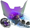 Όχι Fog Football Visor, Youth and Adult Football Helmet Viosor. Προστασία προσώπου Visor για αξεσουάρ κράνος ποδοσφαίρου, αντίσταση σοκ, ανθεκτικό σε γρατζουνιές, UV μπλοκ, μειώνει τη λάμψη, OK σαφήνεια