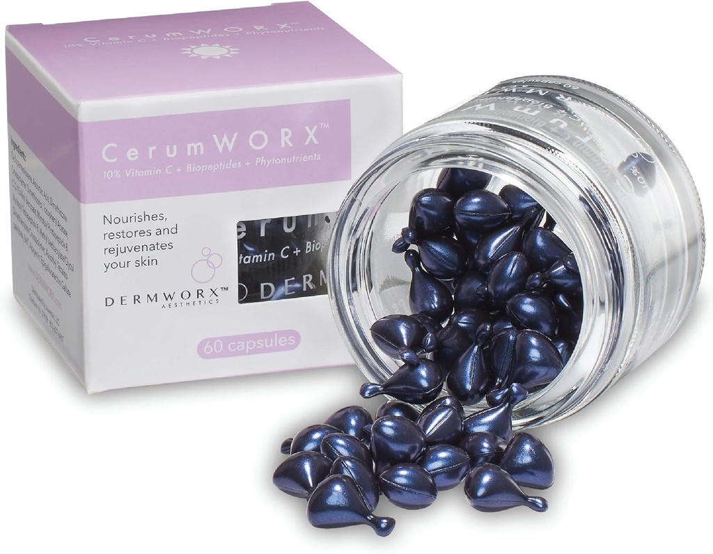 Ορός Ημέρας CerumWORX: 10% κάψουλες βιταμίνης C