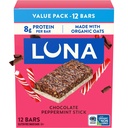 LUNA Bar - Σοκολάτα με γεύση μέντα - Snack Bars - Μη ΓΤΟ - Χωρίς γλουτένη Protein Bars - Made with Organic Oats (12 Pack)