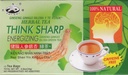 Tai Chi Σκεφτείτε Sharp Ενεργοποιώντας Τσάι (Ginseng Ginkgo Biloba) 12 Τσάντες