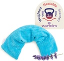warmies Hot-Pak, Microwavable Neck Wrap - Θέρμανση & Ψύξη Plush Pad for Calming Relaxation - Weated & Heated Neck Warmer with Scented Lavender - Φούρνος μικροκυμάτων Heat Pad for Aches & Pain - Blue