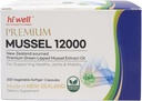 Hi Well Premium New Zealand Green-Lipped Mussel 12000 //200 Softgel Capsules//Sourced from Pristine New Zealand Waters(1)
