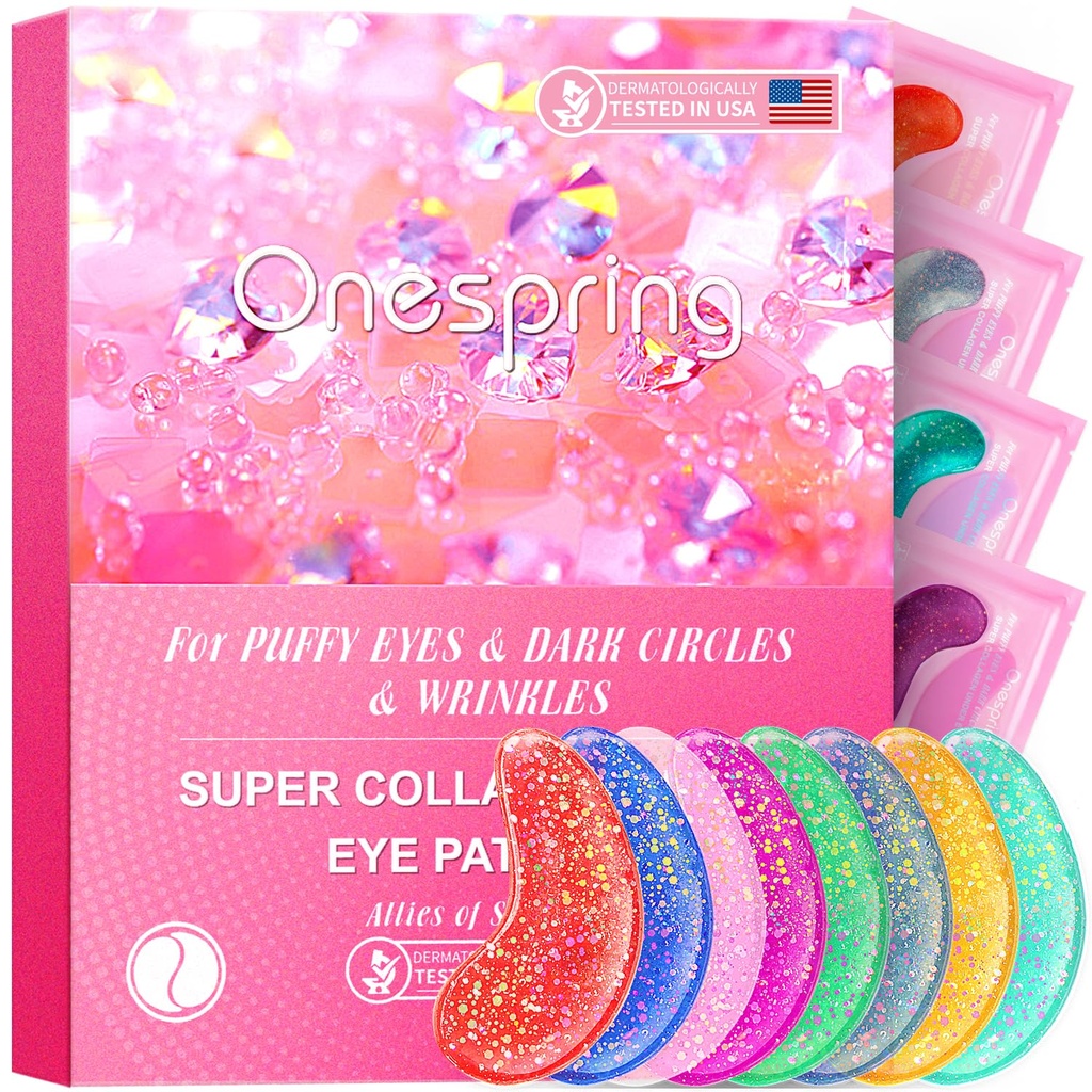 Στο πλαίσιο Eye Patches (24 Pairs) - Eye Gel Pads for Wrinkles, Puffy Eyes, Dark Circles, Eye Sags, Natural Collagen Eye Gels Pads, Under Eye Mask Patches for Refreshing, Revitalizing