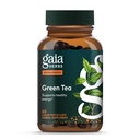 Gaia Herbs Πράσινο Τσάι - Βοηθά στη διατήρηση Υγιούς Βάρος και Ενεργειακά Επίπεδα* - με Βιολογικό Πράσινο Φύλλο Τσάι και Extract - 60 Vegan Υγρό Φυτο-Κάψουλες (15-Day Supply)