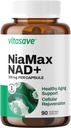 Vitasave NiaMax NAD+ συμπλήρωμα – 300mg Niacinamide Riboside ανά κάψουλα – Υψηλής ισχύος NAD+ Precursor για την ενέργεια, την υγιή γήρανση & τη μεταβολική λειτουργία – Vegan, μη ΓΤΟ, χωρίς γλουτένη (90 κάψουλες)