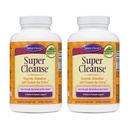 Μυστικό Super Cleanse της φύσης Επιπλέον δύναμη Τοξίνη Detox & Απαλή αποβολή σώματος Καθαρισμός, Digestive & Colon Υποστήριξη για την Υγεία - Διεγερτική ανάμειξη 14 Βότανα με Προβιοτικά - 200 Δισκία (Pack of 2)