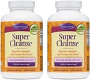 Μυστικό Super Cleanse της φύσης Επιπλέον δύναμη Τοξίνη Detox & Απαλή αποβολή σώματος Καθαρισμός, Digestive & Colon Υποστήριξη για την Υγεία - Διεγερτική ανάμειξη 14 Βότανα με Προβιοτικά - 200 Δισκία (Pack of 2)