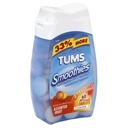 TUMS Smoothies Extra Strength Assorted Fruit Antacid Chewable Tablets 60 count
