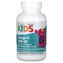 Omega-3 Fish Oil της Καλιφόρνιας Gold Nutrition Kid’s, Φυσική Φράουλα, 60 ψάρια Ζελατίνη Softgels