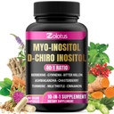 Zolotus Myo-Inositol & D-Chiro Inositol Ιδανικό συμπλήρωμα αναλογίας Ινοσιτόλης με πικρή πεπόνι, κριθάρι γάλακτος, Κουρκουμάς, Gymnema, Chasteberry, Ceylon Cinnamon, Ashwagandha, Berberine - 90 κάψουλες