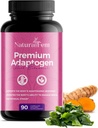 NaturalFem Premium Adaptogens Συμπληρώματα για γυναίκες με βότανα Βοτανικά όπως Rhodiola Rosea Extract, Turmeric, Maca Root για καλύτερη προσαρμογόνο απόκριση, Focus & Mood Supplement - 90 Κάψουλες