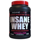 Insane Labz Insane Whey,100% Πρωτεΐνη Ορού Κτιρίου Μυός, BCAA Amino Προφίλ, Μαζική Κεραυνός, Αντικατάσταση γεύματος (Strawberries & Cream, 30 Servings)