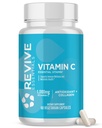 Revive MD Vitamin C Κάψουλες, 1000mg - Υψηλής ισχύος VIT C Ασκορβικό οξύ Συμπλήρωμα διατροφής για την Ανοσολογική Υποστήριξη & Αντιοξειδωτική Υγεία - Χωρίς πληρωτικά & μη ΓΤΟ (200 κάψουλες χορτοφάγων, 30 εξυπηρετούν)