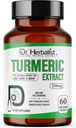 Dr. HERBALIST Turmeric Curcumin Extract 250mg – 60 Vegan Κάψουλες 