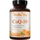 Coenzyme Q10 200mg CoQ10 Supplement -Once Daily CoQ10 200mg Powder Capsules for Heart Health, Antioxidant & Energy Support -Non-GMO, Quick Absorption Ubiquinone Q10 Coenzyme (Single)
