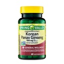 Σύγκλιση Κορεάτικες κάψουλες Panax Ginseng, 100 mg, 60 Count
