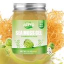 ACEYO (12 OZ) Ιρλανδική Θάλασσα Moss Gel Organic Raw Vegan Soursop Flavor 102 Βιταμίνες και Ορυκτά Άγρια Συγκομιδή Μη-ΓΤΟ Υποστήριξη ανοσοποίησης & πέψης