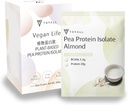 TRYALL Plant Based Pea Protein Powder Isolate (20g Πρωτεΐνης) Ταξιδιώτες φακελίσκοι (Γάλα αμυγδάλου, 10 συσκευασίες)