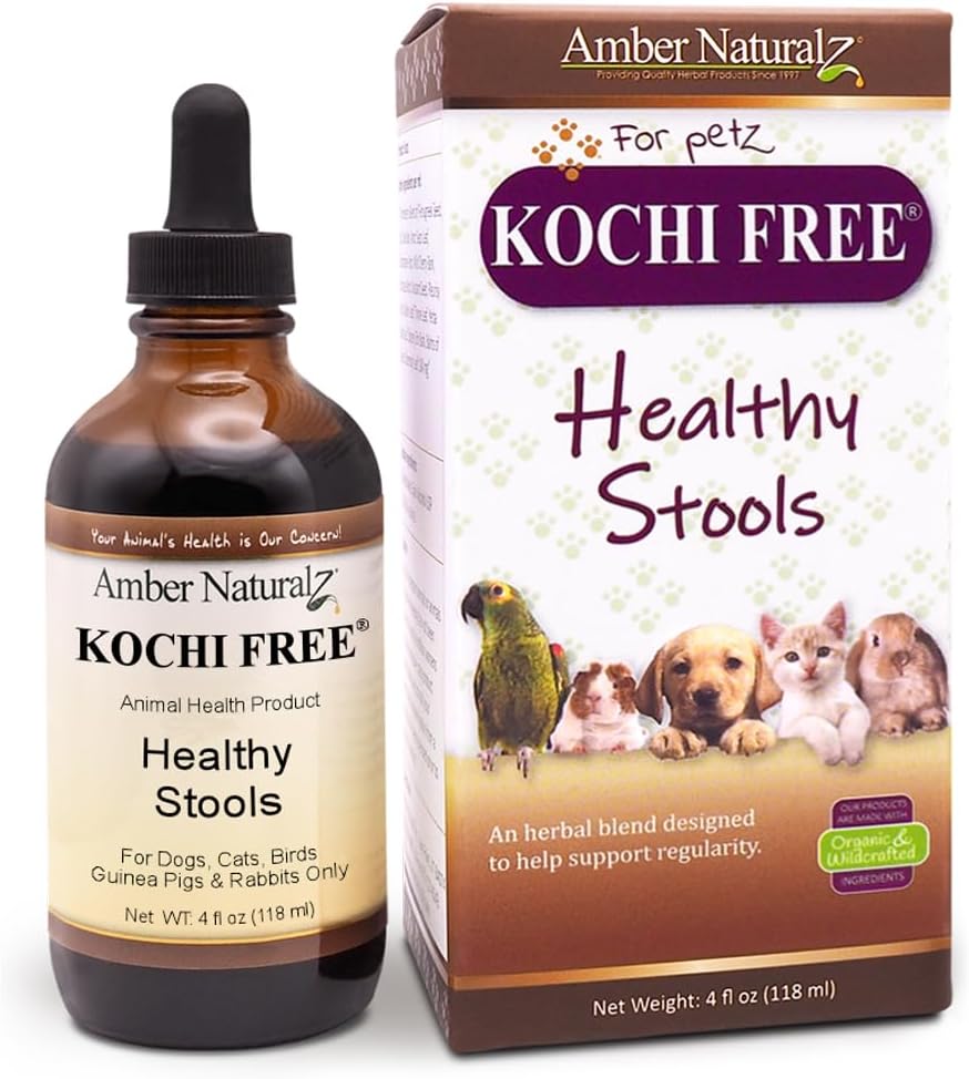 Amber NaturalZ Kochi Δωρεάν βοτανικό συμπλήρωμα για σκύλους, γάτες, πουλιά, κουνέλια, και τα γουρούνια της Γουινέας 