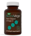 Τρόπος της φύσης NutraVege Plant based Omega-3, Heart Health and Eye and Brain Function*, 30 Vegan Softgels