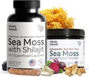 Atlantic Naturals Sea Moss Superfood Bundle - Sea Moss με Shilajit 5-σε-1 Κάψουλες & Sea Moss Powder με Ashwagandha, Beet Root & Maca Root - Ενισχυμένη Ζωτικότητα, Δέρμα & Αθλητική Υποστήριξη 60 ct & 150g