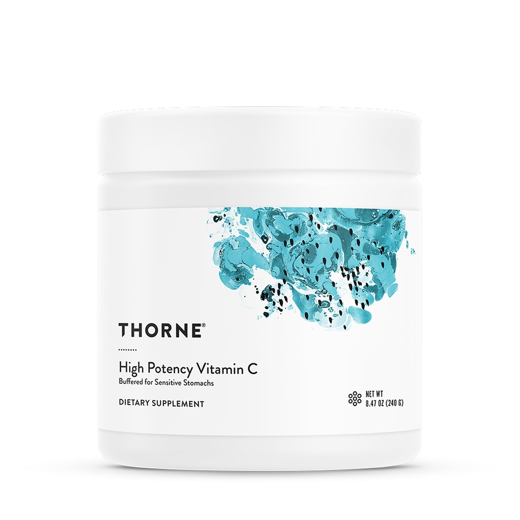 THORNE - Buffered C Κόνις - Βιταμίνη C (Ασκορβικό οξύ) με Ασβέστιο, Μαγνήσιο & Κάλιο - Υποστηρίζει Υγιής Ανοσολογική Λειτουργία & Σχηματισμός Κολλαγόνου - Παρέχει Αντιοξειδωτική Υποστήριξη* - 8.32 Oz