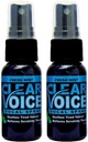 Σαφής φωνής Σπρέι στο στόμα Ψεκασμός Singing Ease Clarity Καταπραϋντικό Dampener Moisturizer Relief Φωνητική θεραπεία ενίσχυση Eze Reducer, Made in USA, Fresh Mint Flavor (2 Pack)