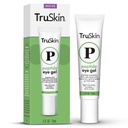 TruSkin Peptide Eye Gel – Improve Look of Dark Circles & Lines for Brighter-Looking Eye Area – Under Eye Care with Peptides, Plant Stem Cells, Hyaluronic Acid – Wake Up Tired Eyes, 0.5 fl oz