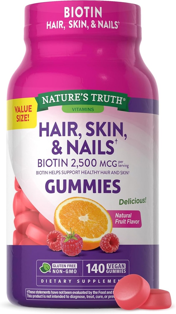 Nature's Truth Hair, Skin, and Nails Gummies 