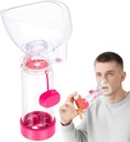 NESSI OTC Spacer Ενηλίκων με Mask Spacer και Mouthpiece Spacer (Pink)