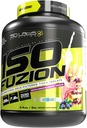 Iso Fuzion 100% Whey Isolate 28g Μη μετουσιωμένη σκόνη πρωτεΐνης, λευκό Choco Blueberry Cobbler, 4,4lb
