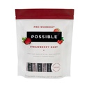 Possible Pre-Workout Powder - Drink Mix Aids Endurance & Focus - Energy Levels & Stamina Support with Green Tea Extract & Vitamin C - Non-Dairy & Organic - Strawberry Beet, 20 Count (Pack of 1)