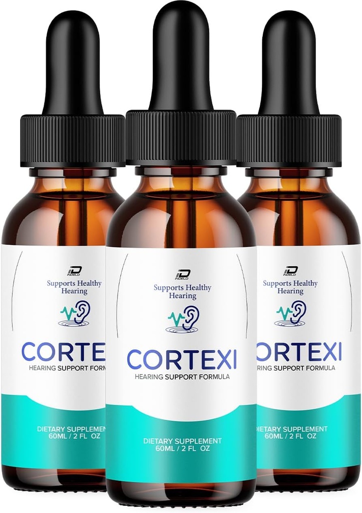 Cortexi εμβοές αυτιού - Cortexi 24, Cortexi Υγρές σταγόνες, Cortexi Κριτικές, Cortexi σταγόνες για ανακούφιση αυτιού (3 Pack - 180 ML)