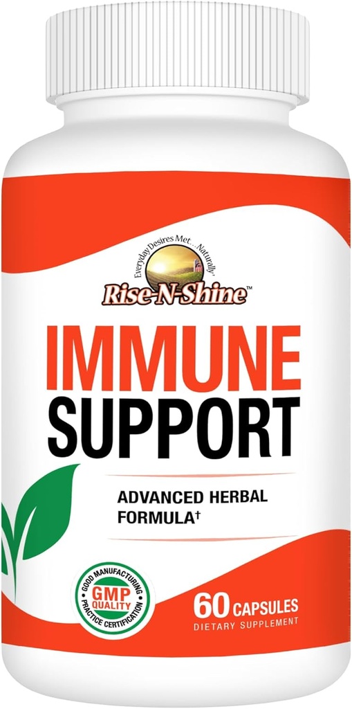 Rise-N-Shine Immune Support Supplement 60 Count