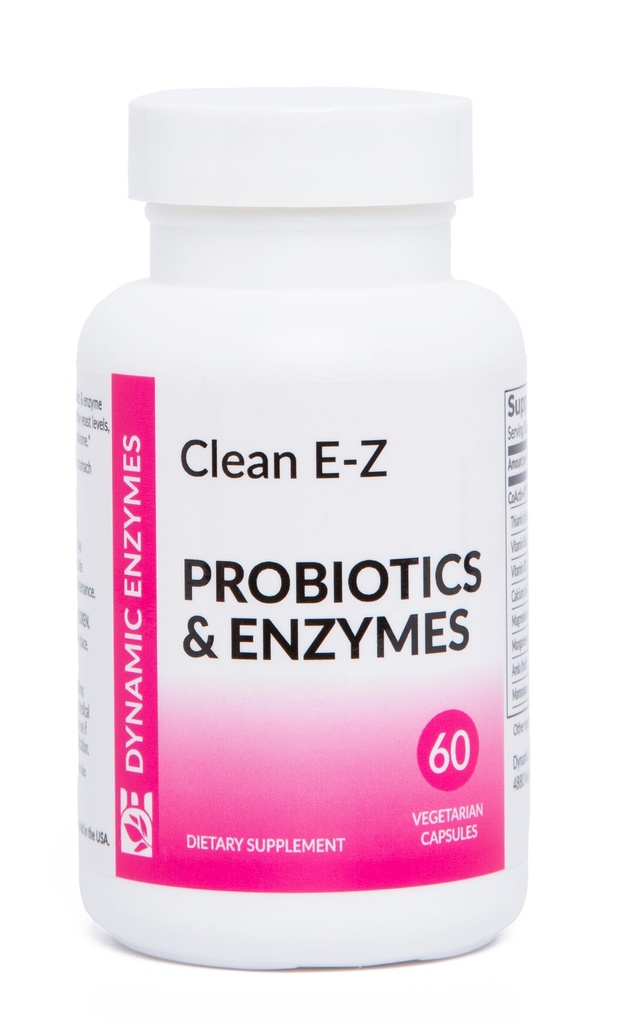 Καθαρισμός E-Z Candida - Microflora Gut Balance, Candida Cleanse, Digestion of Yeast Cell Walls, Probiotics & Digestive Enzymes, Gut Flora Health 