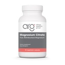 Ομάδα Έρευνας Αλλεργίας Magnesium Citrate Dietary Supplement - Υποστήριξη Οστών & Στρες, Απορροφημένα, Υποαλλεργικά, Χορτοφαγικά Κάψουλες - 90 Count