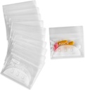 Extra-Thick Pill Pouch Τσάντες - (πακέτο των 100) 3" x 2" 8 Mil - BPA Δωρεάν, Πολυ Τσάντα Disposable Zipper Pills Τσάντες, Καθημερινή AM PM Travel Medicine Organizer Αποθήκευση Pouches, Clear Reuseable w/Write-on Labels